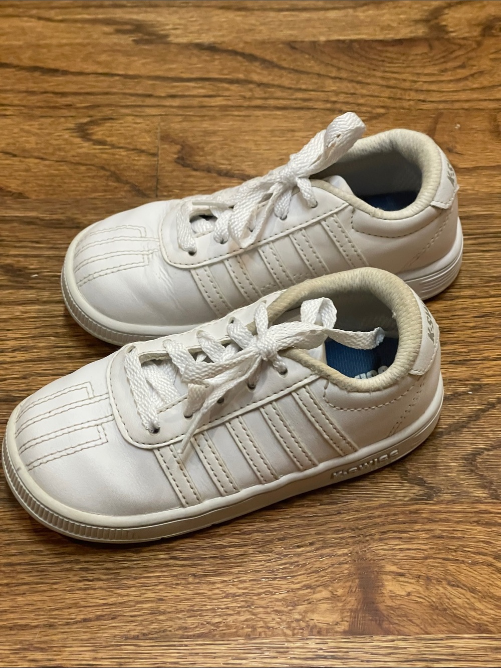 Kids K-Swiss White Athletic Sneakers - Brand Unspecified Sz 9
